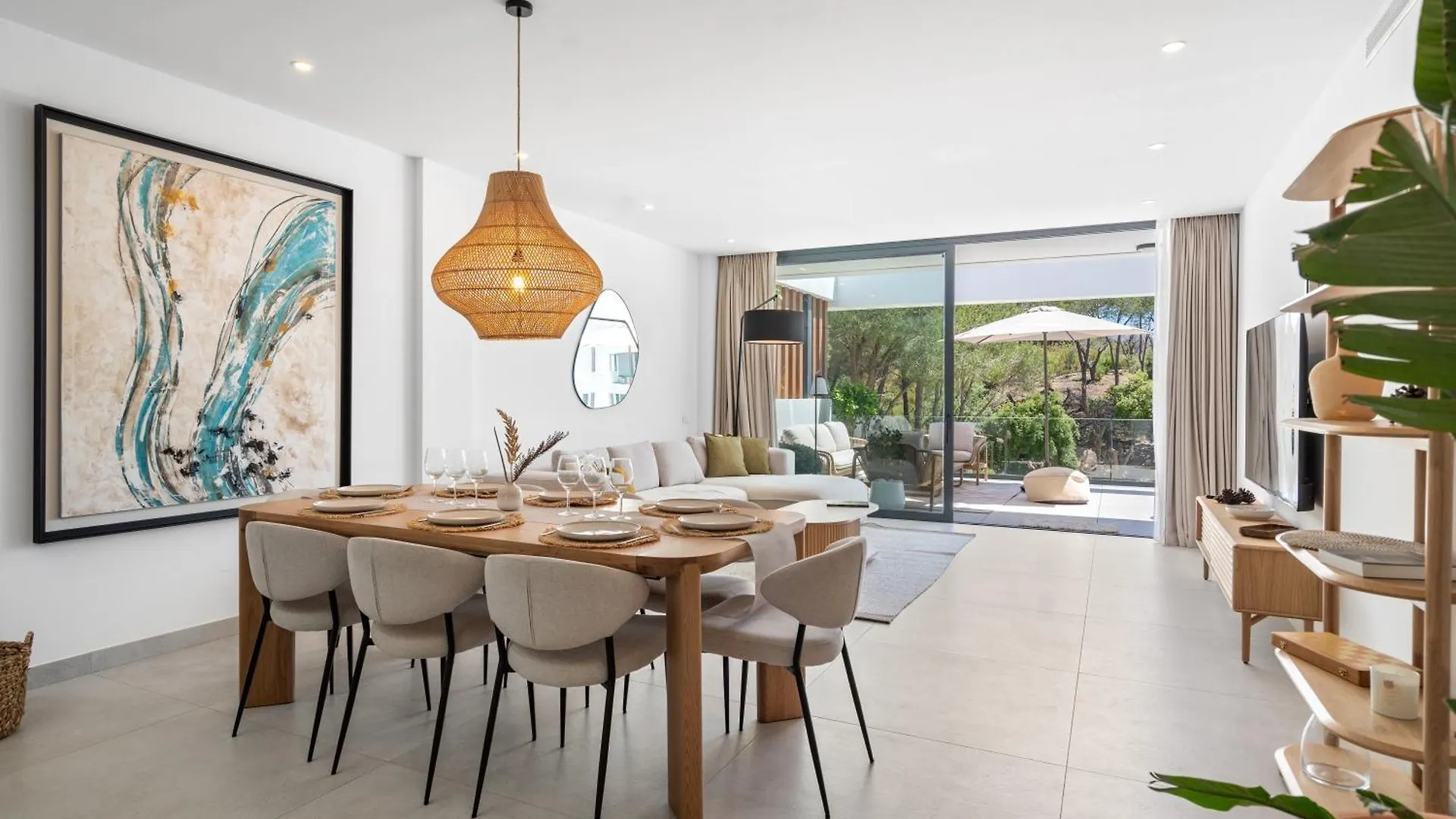 아파트 Marbella Dunes Penthouse - Brand New, Splendid Rooftop, Pool & Sea View 스페인