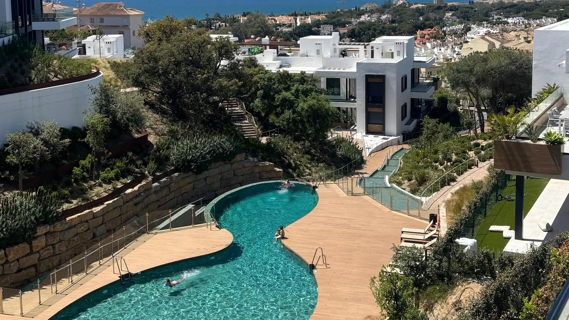 Apartman Marbella Dunes Penthouse - Brand New, Splendid Rooftop, Pool & Sea View Spanyolország